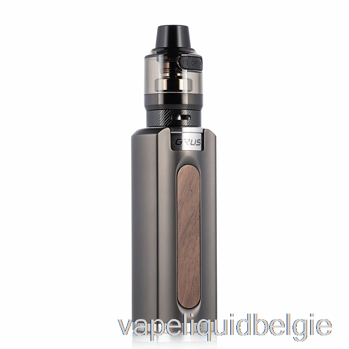 Vape België Lost Vape Grus 100w Starterkit Gunmetal / Walnoothout